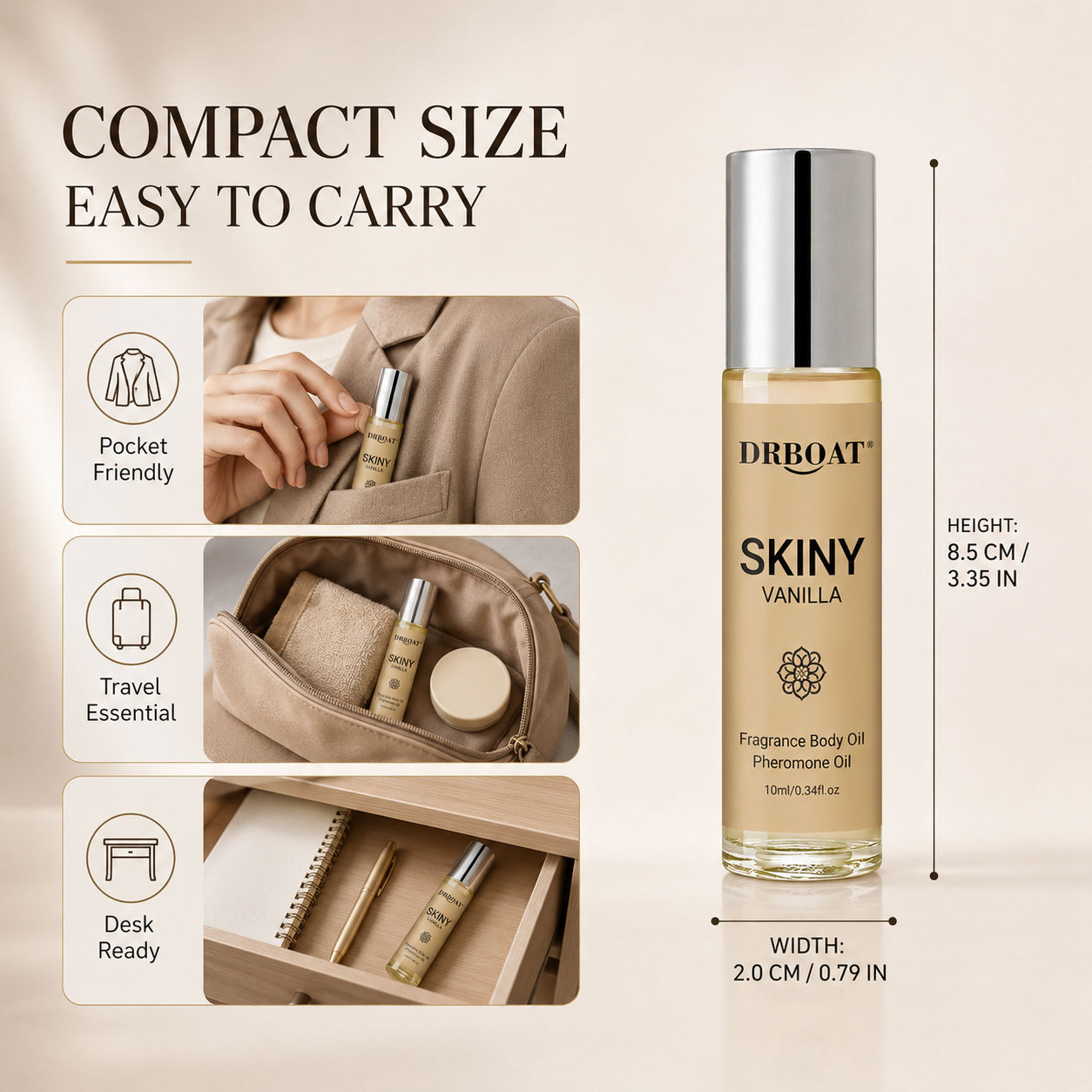 Men Roll On Fragrance Oil, Ski - огляд і ціна Perfume Fragrance Oil