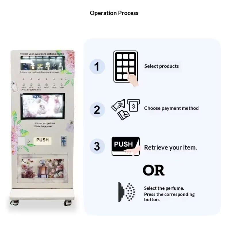 Self Service Perfume Vending K - огляд і ціна Perfume Fragrance Sale